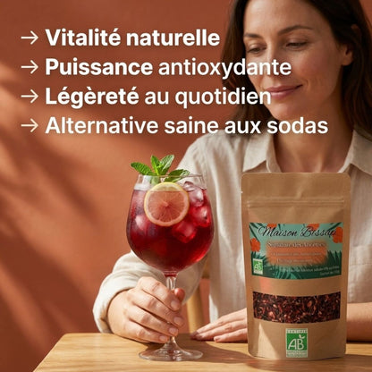 BISSAP PUR HIBISCUS BIO, Détox et Vitalité
