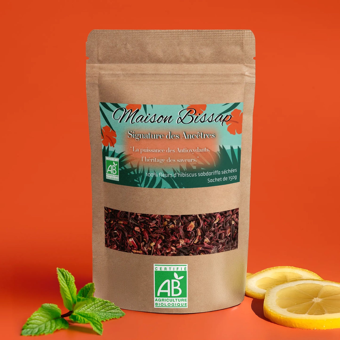 Bissap pur Hibiscus - Boisson bien-être Antioxydants