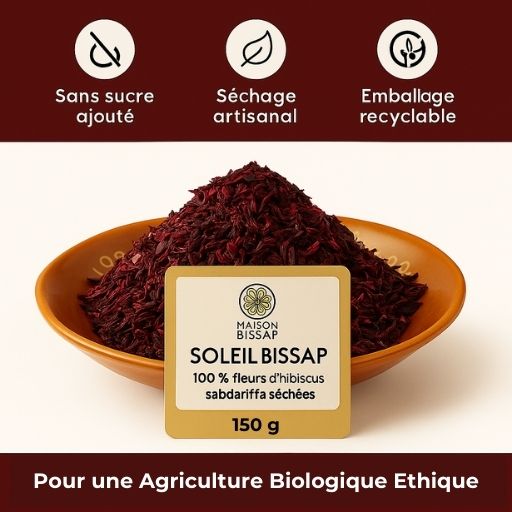 fleurs hibiscus bio en sachet