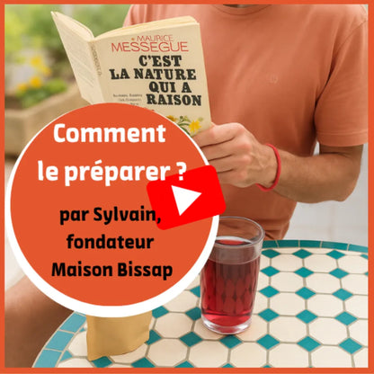 Bissap pur Hibiscus - Boisson bien-être Antioxydants