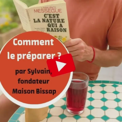 Bissap pur Hibiscus - Boisson bien-être Antioxydants